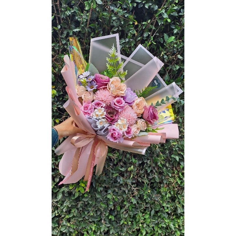 

buket bunga artificial