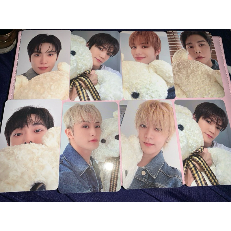 PHOTOCARD OFFICIAL THE GREAT UNITY BEAR VERSION B SET JAEHYUN TAEYONG MARK JUNGWOO JOHNNY DOYOUNG YU
