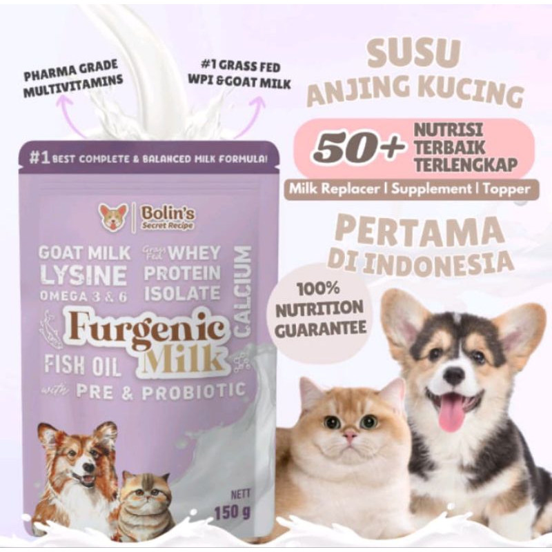 Bolin's Secret Furgenic Milk Susu Anjing Kucing