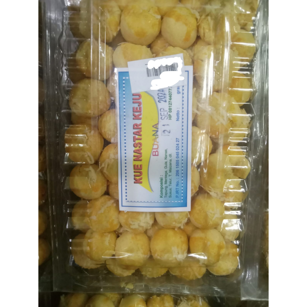 

KUE NASTAR KEJU PREMIUM BUANA KUE KERING LEBARAN