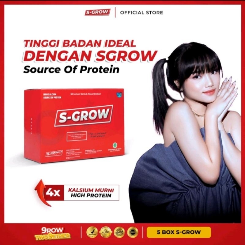 S-GROW Peninggi Badan Original BPOM