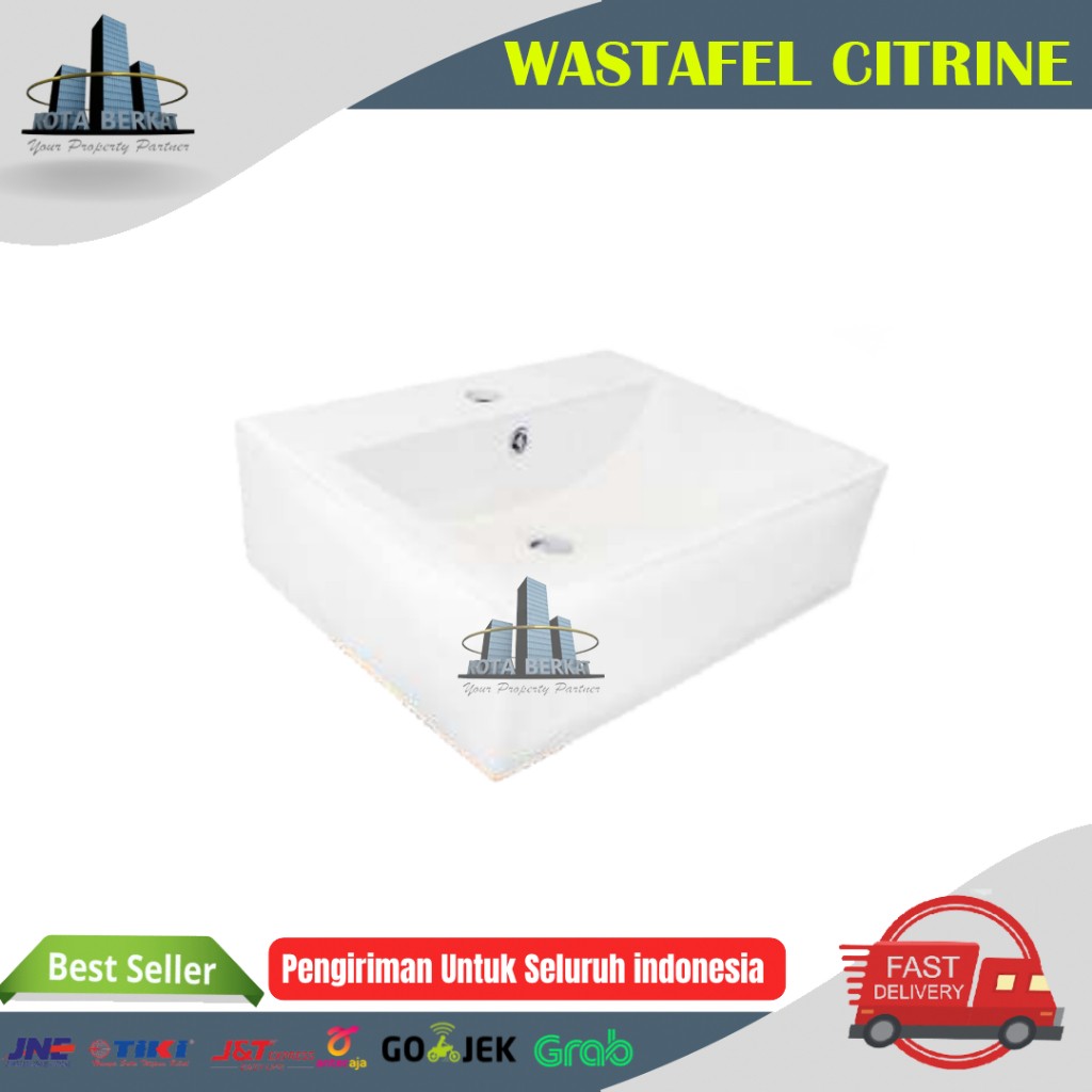 WASTAFEL TRILIUNWARE CITRINE