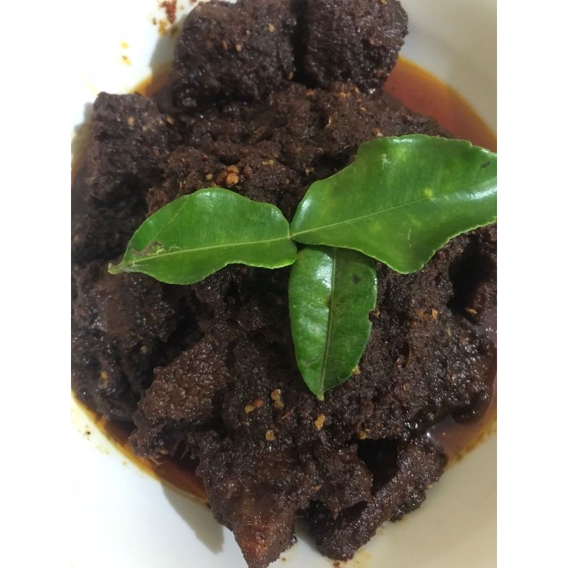 

MAK UNCU _ Rendang 1kg khas Bukittinggi, dapat 17 potong dijamin puas