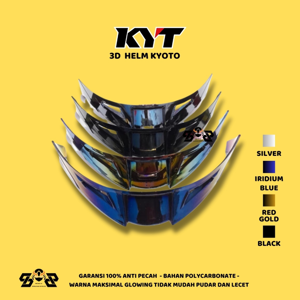 Spoiler Helm KYT KYOTO 3D / SPOILER HELM 3D KYT KYOTO spoiler | Spoiler Official Shop
