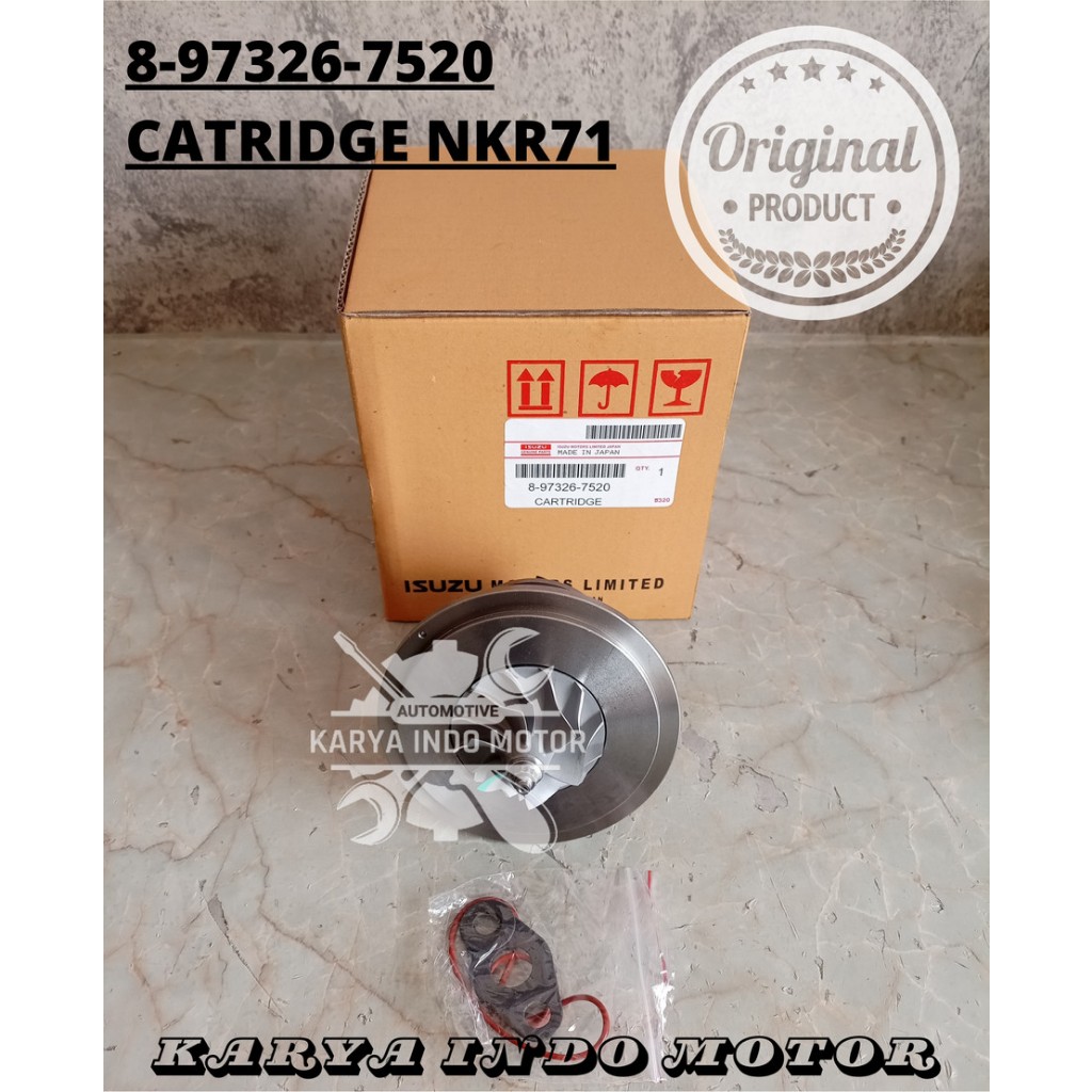 CATRIDGE TURBO CHARGER ISUZU NKR 71 NKR71 BARU ORI 8-97326-7520