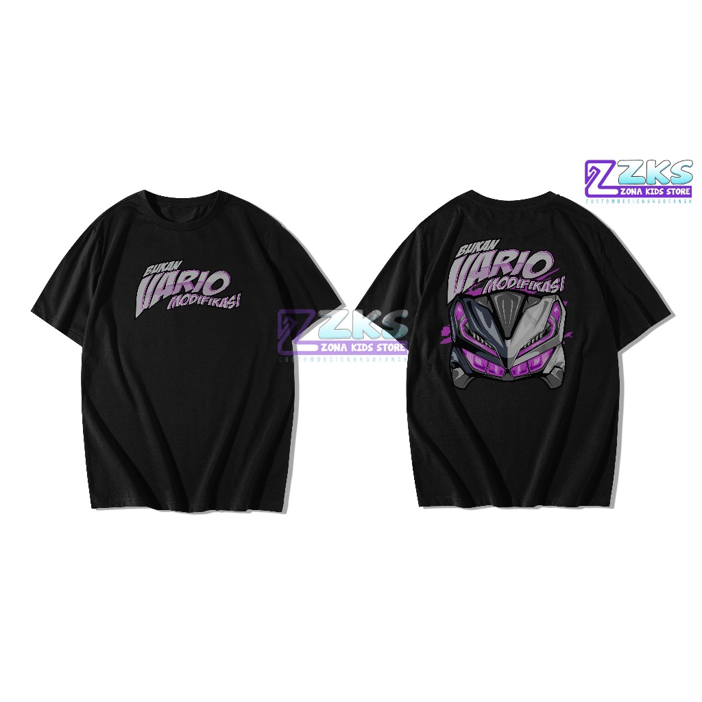 KAOS BUKAN VARIO MODIFIKASI ORIGINAL | KAOS KATUN COMBED | KAOS VIRAL HONDA VARIO | KAOS ROADMAX | B