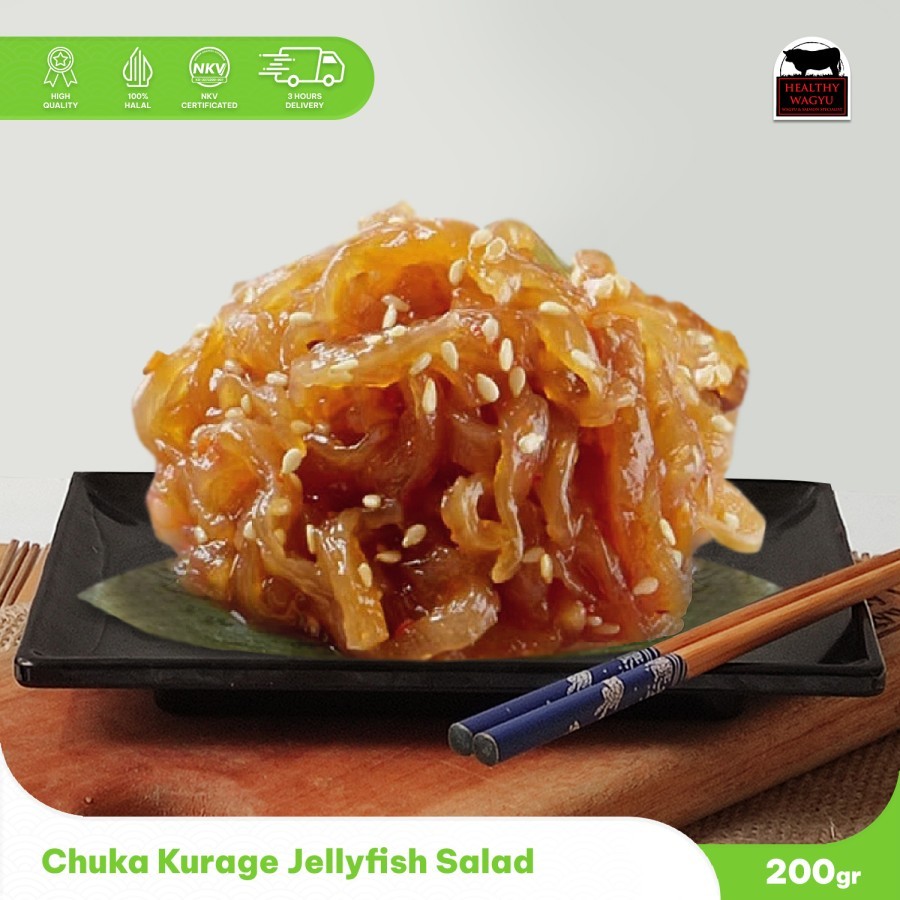 

Chuka Kurage Salad Ubur-Ubur Jellyfish 200gr