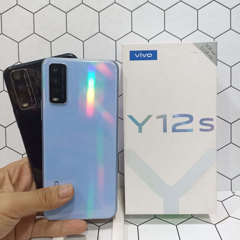 Vivo Y12s 3/32GB Second Fullset Bergaransi hp second bekas fullset bergaransi