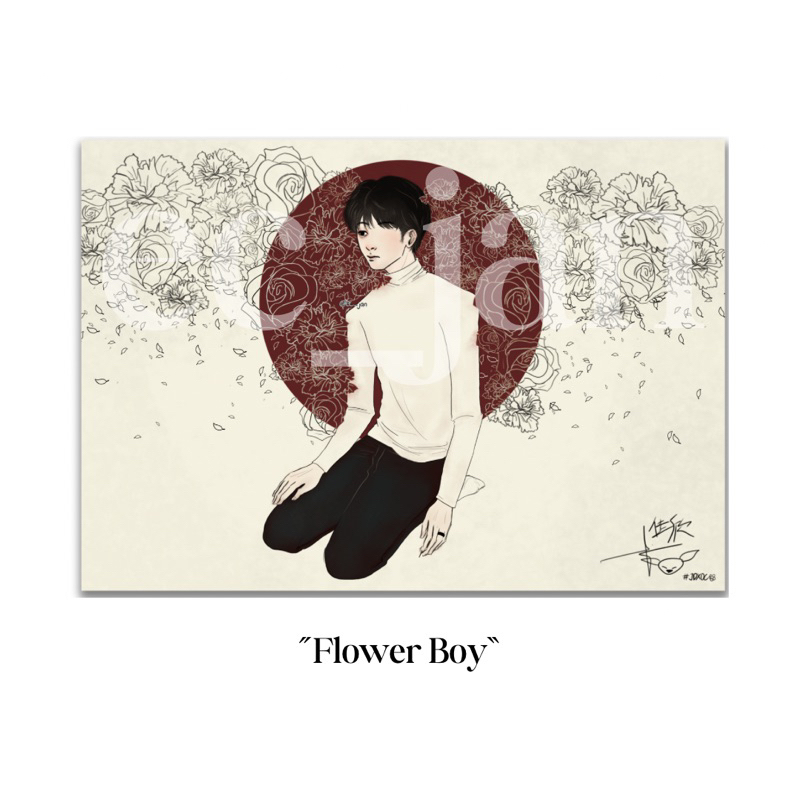 

[ec_jan] Art Print "Flower Boy" Original Art