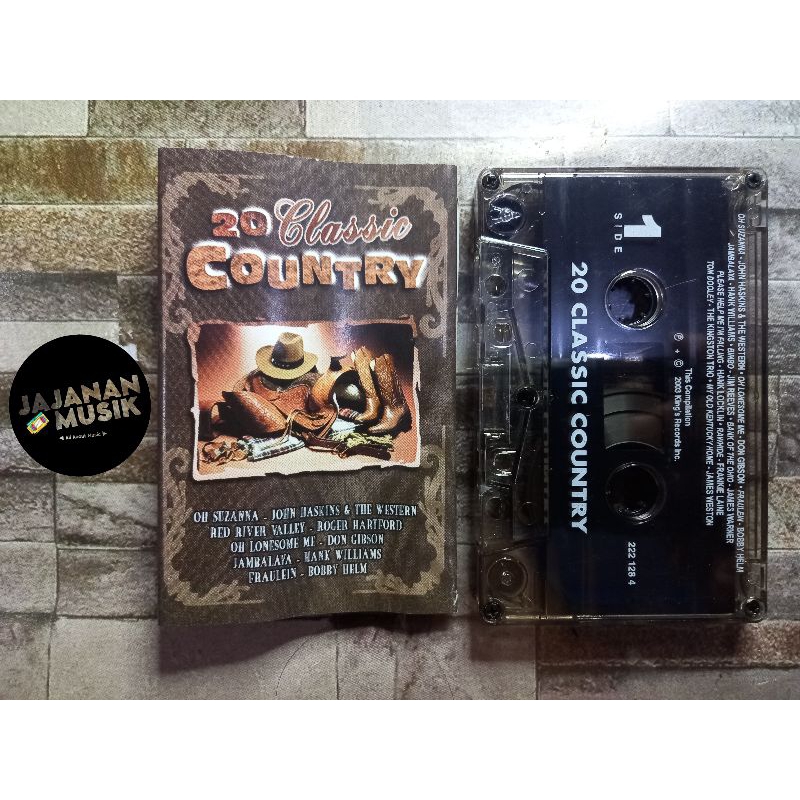 Kaset 20 Classic Country