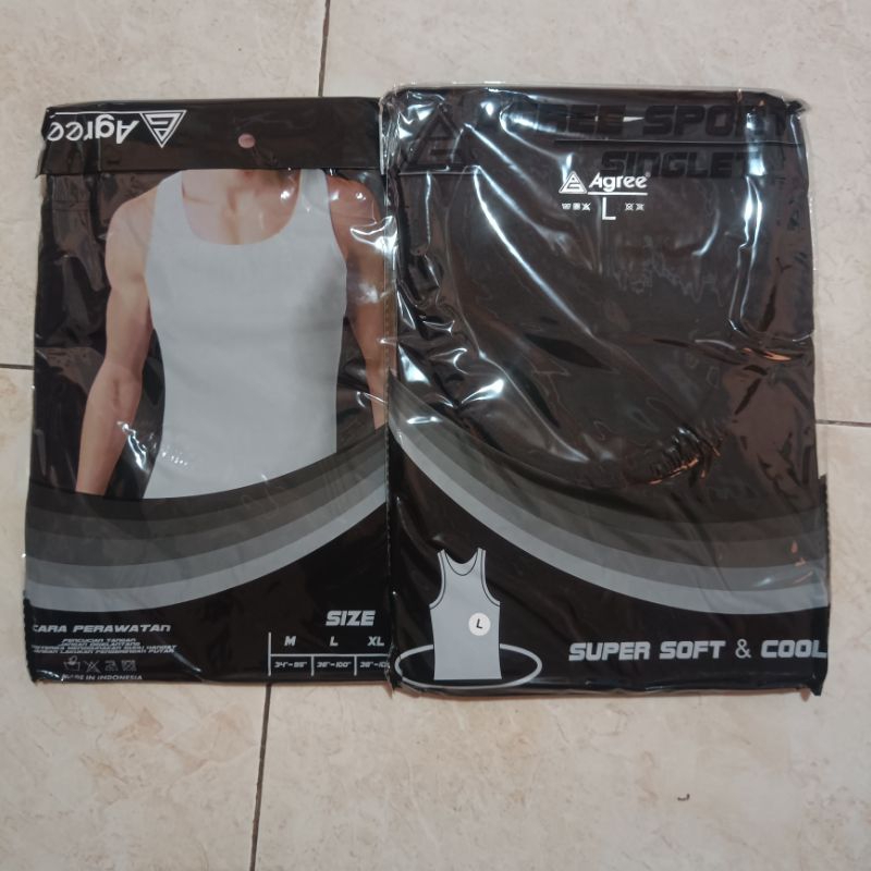 Kaos dalam pria Agree original