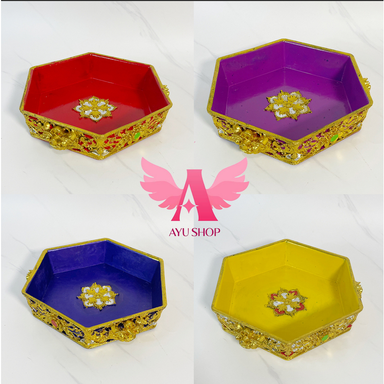 Bokor Bali Tamas Segi 6 Diameter 20cm | Sodan Bali