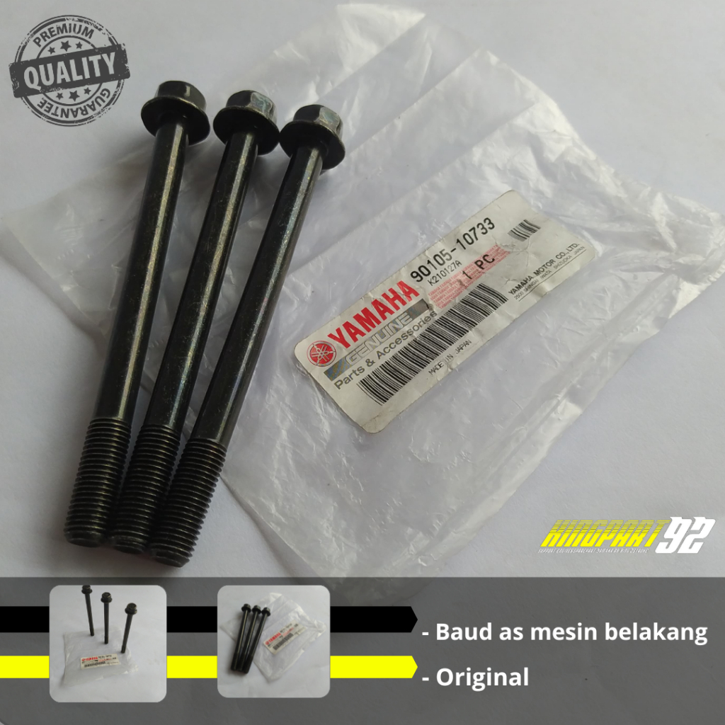 BAUT AS MESIN BELAKANG RX KING ORIGINAL
