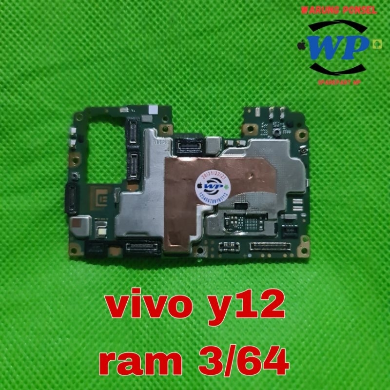 MESIN VIVO Y12 HIDUP RAM 3/64 MINUS BACA DESKRIPSI