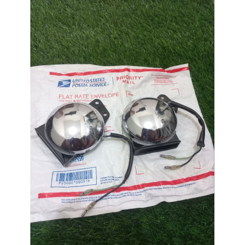 klakson bel goldwing gl1000 12volt mitsuba japan original bukan CB100 S90 BENLY CB200 CB750 CB350