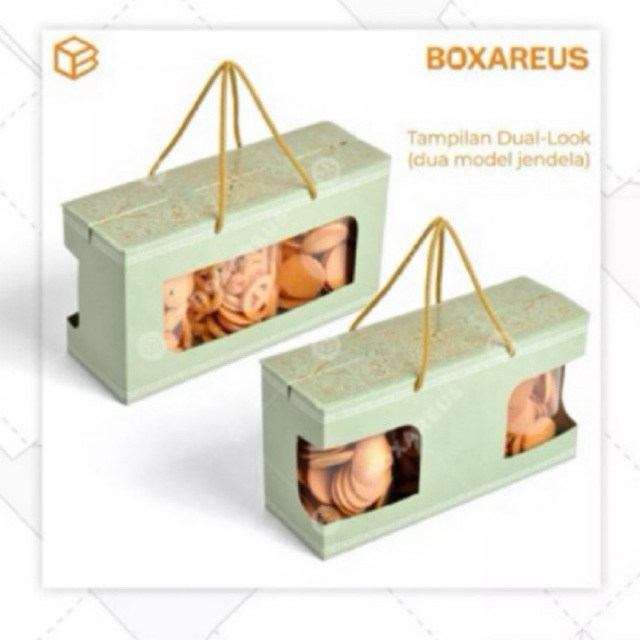 Box toples tabung packaging hampers kemasan 3 jars silinder