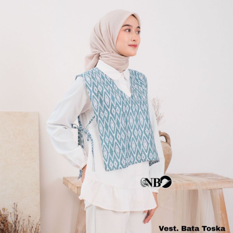 Rompi Batik Wanita Modern Atasan Wanita