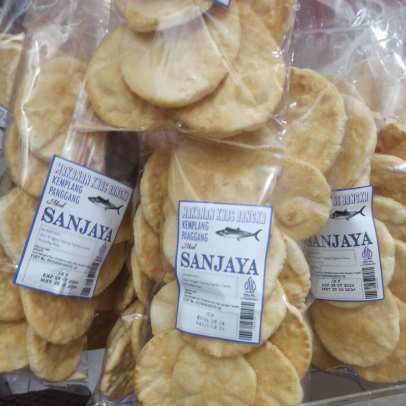 

kemplang panggang Sanjaya