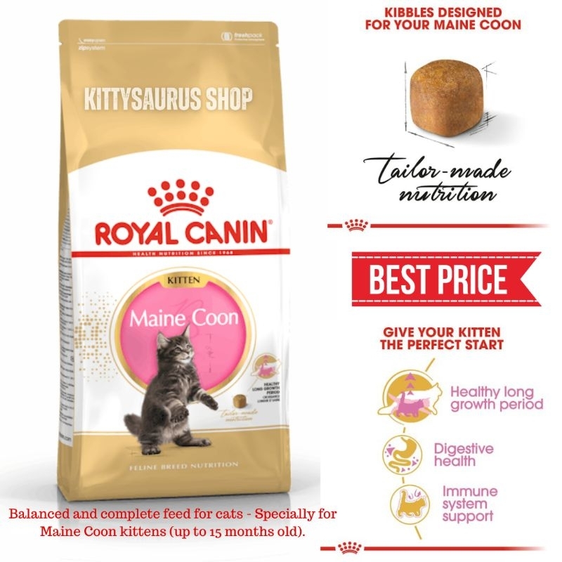 ROYAL CANIN KITTEN MAINECOON 4kg EXP 2025