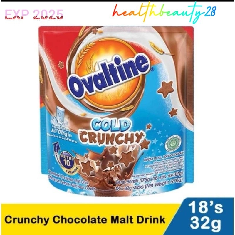 

OVALTINE COLD CRUNCHY ISI 18. choco