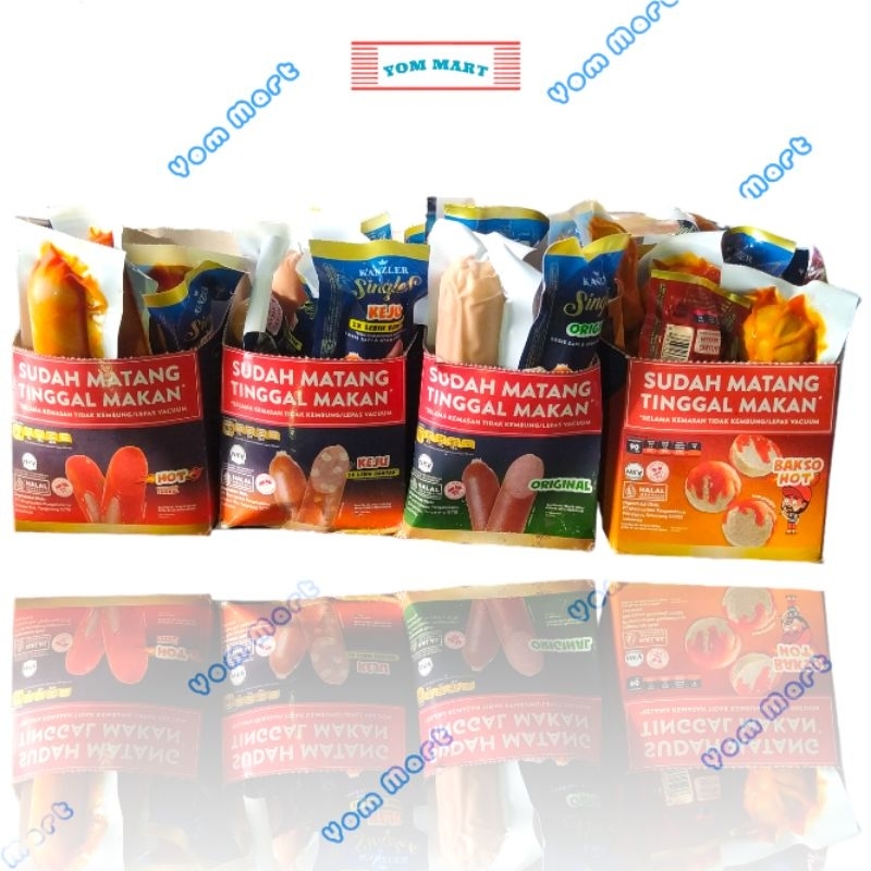 

KANZLER SPICY/KANZLER ORIGINAL/KANZLER KEJU/KANZLER BAKSO SPICY