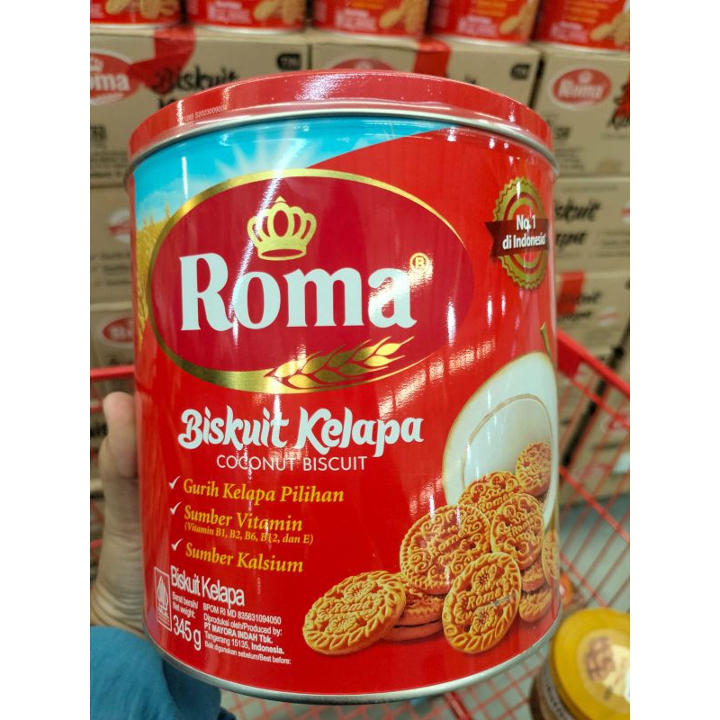 

Roma Biscuit Kelapa Kaleng 345g