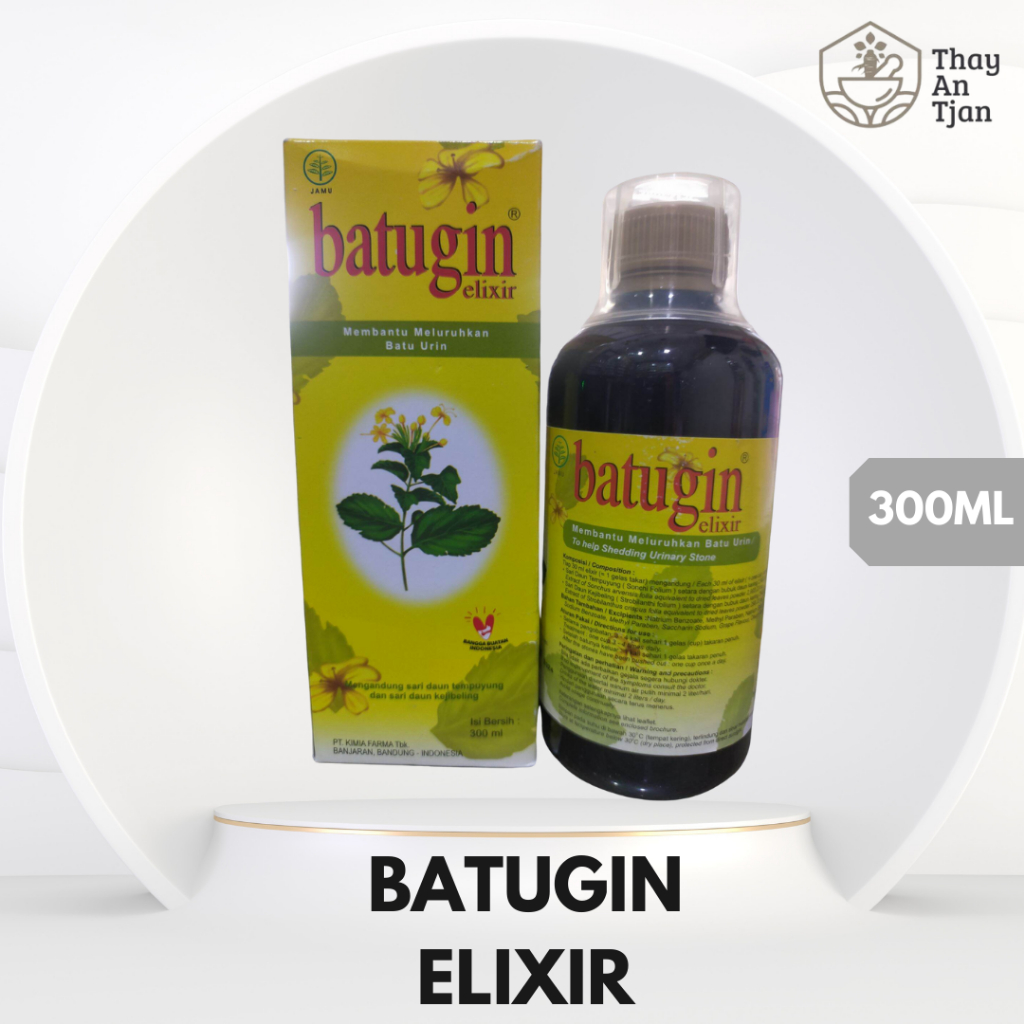 BATUGIN ELIXIR 300ML | OBAT KENCING BATU | OBAT BATU GINJAL