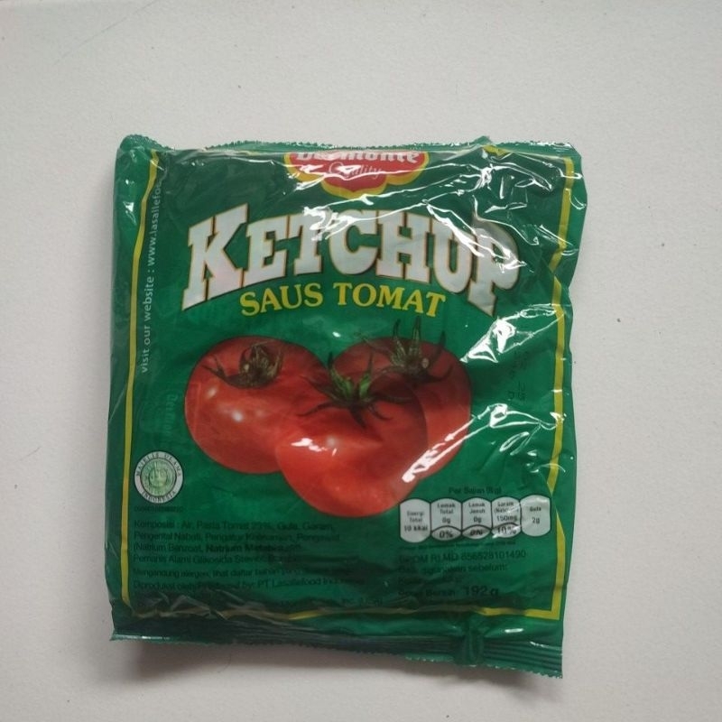 

DELMONTE Saus Tomat 8gr (24 sachet) Exp jun 25