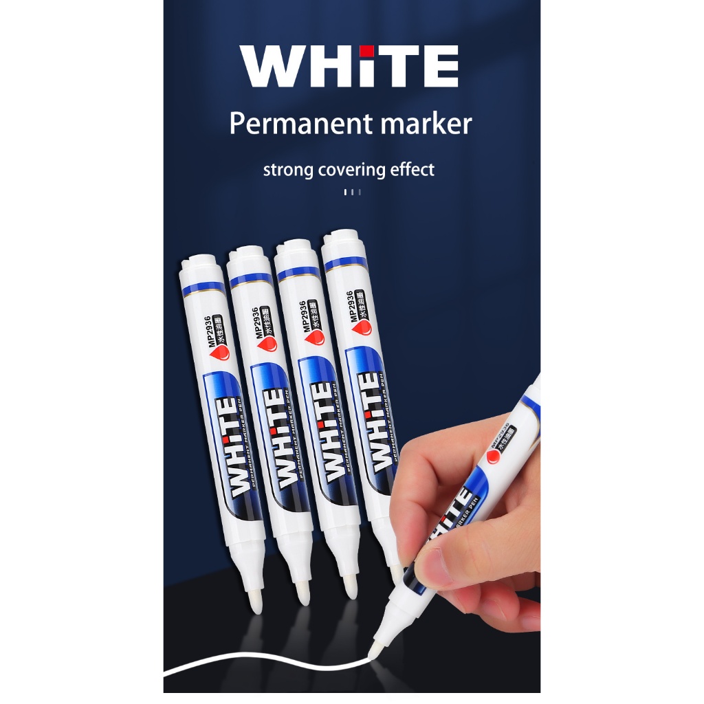 

Spidol berbahan dasar air putih Baoke isi ulang 1mm-4mm MP2936