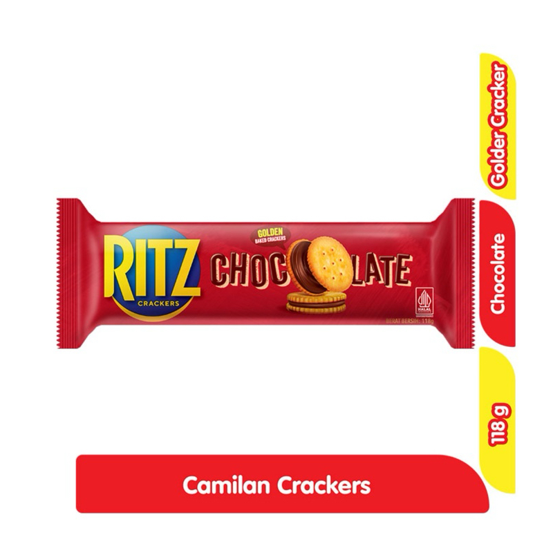 

Ritz sandwich crackers chocolate 118 Gram