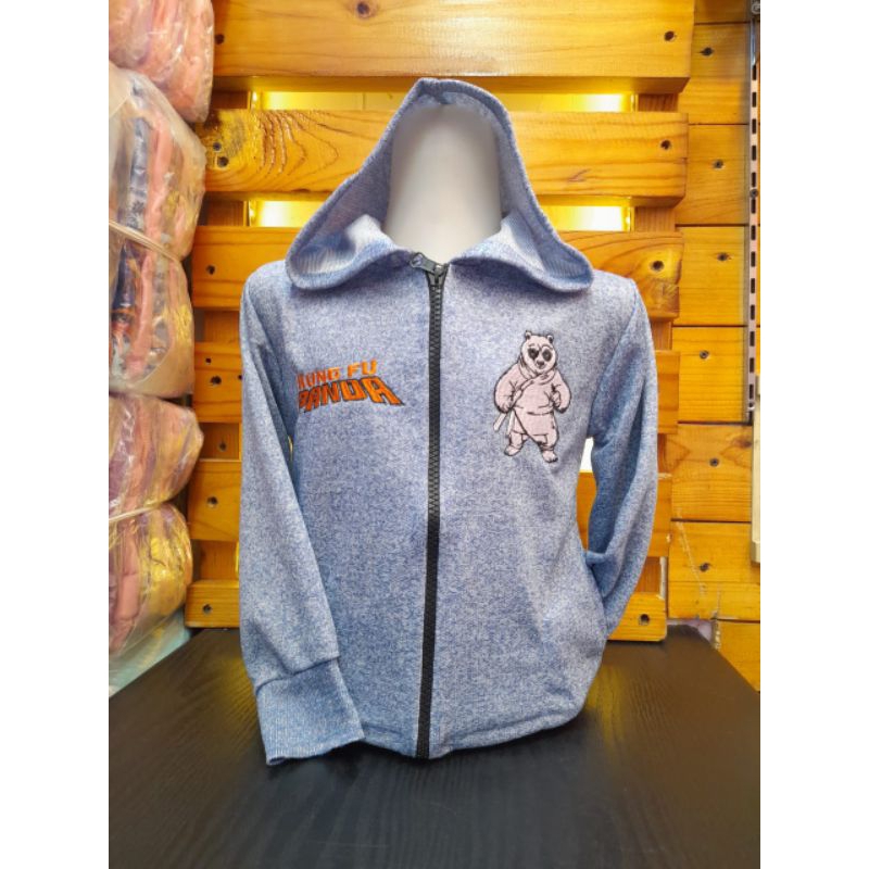 Model Terbaru/Jaket Anak Laki-Laki Kungfu Panda Bahan Two Tone/Kids Jacket/Jaket Anak Laki-laki 5 Ta