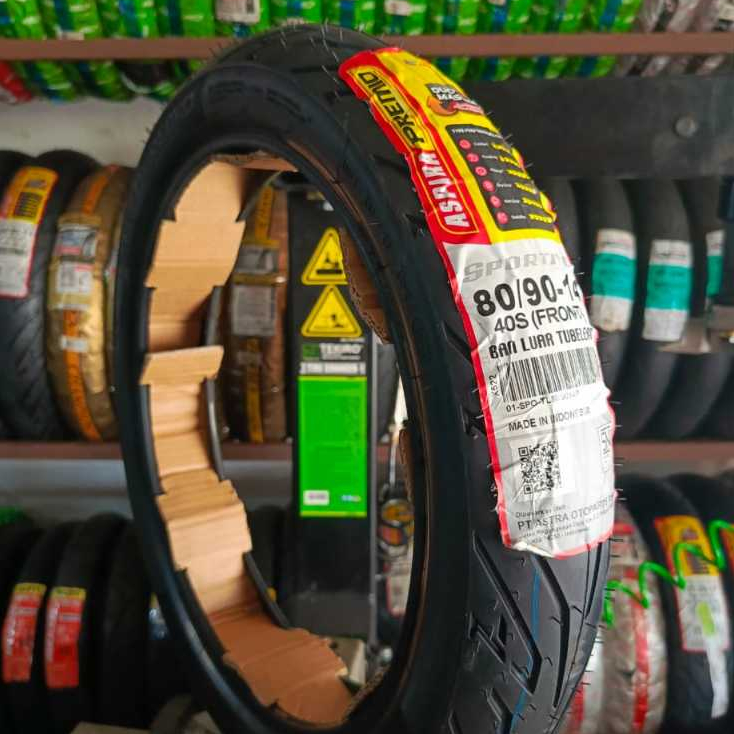 BAN LUAR ASPIRA SPOERTIVE PREMIO 80/90-14 TUBELESS