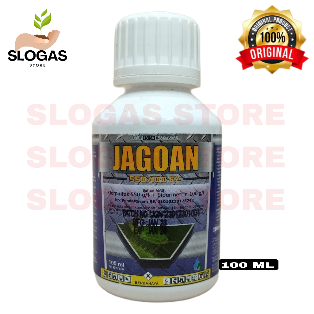 Jagoan 650 EC 100 ml Insektisida Pestisida Pembasmi Hama Tanaman Cabai
