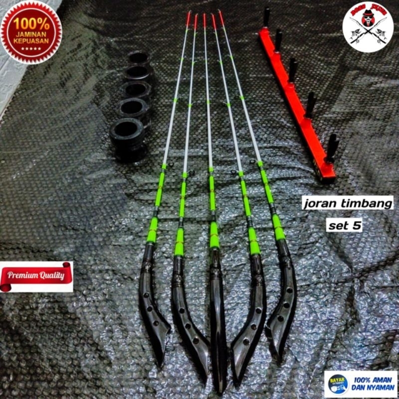 Jejer timbang 120cm set 5 paten