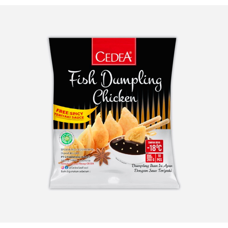 

CEDEA Fish Dumpling Chiken 200 gr