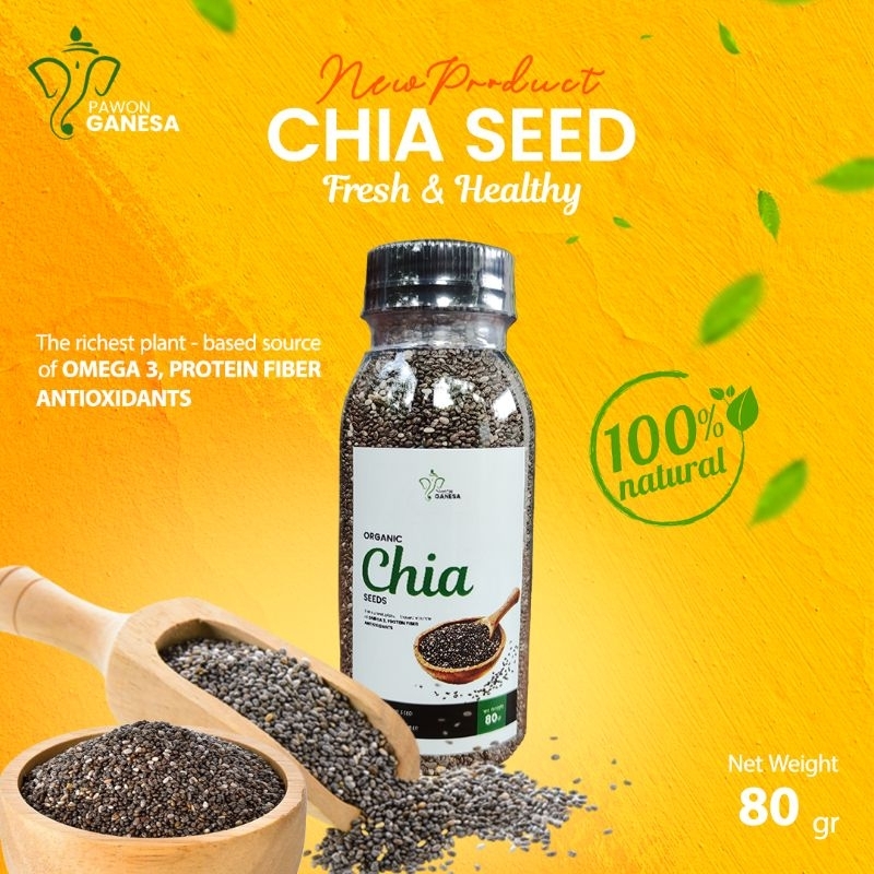 

Black CHIA SEED - Premium 80 gram