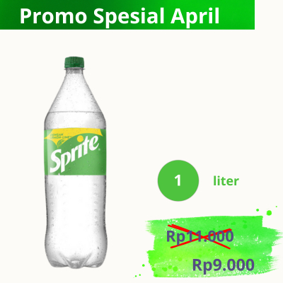 

Minuman Bersoda Sprite 1 Liter dan 1,5 Liter