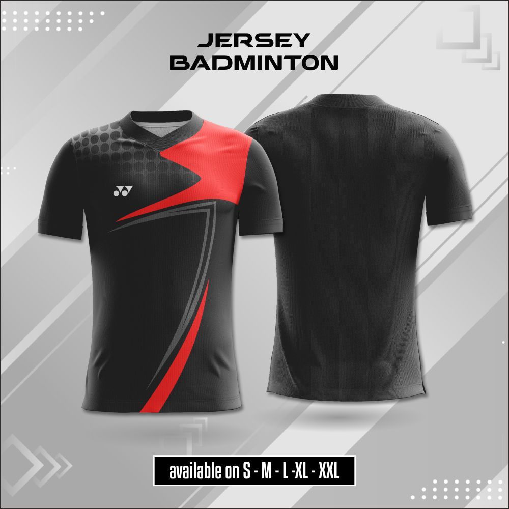 Kaos Jersey Badminton 210 Pakaian Olahraga Bulutangkis Dry Fit Unisex