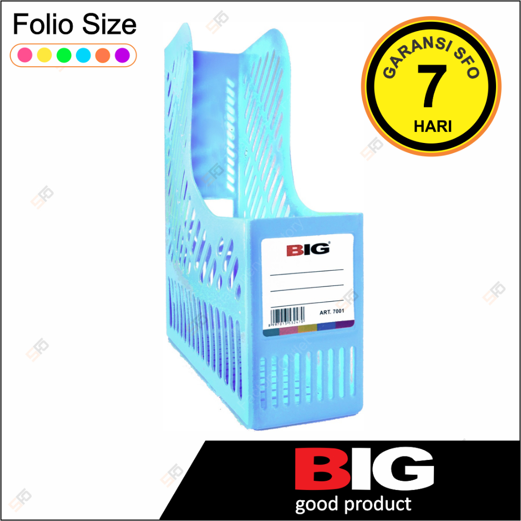 

Box File Pastel Big 7001 isi 4 - Magazine Folio Container - SFO Semarang Official