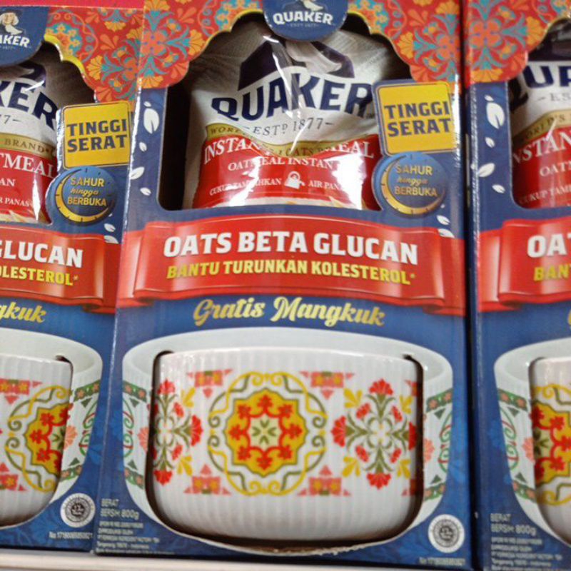 

QUAKER INSTANT OATMEAL 800GR