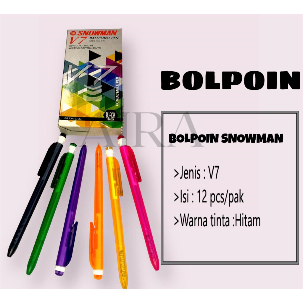 

BOLPOIN SNOWMAN V7