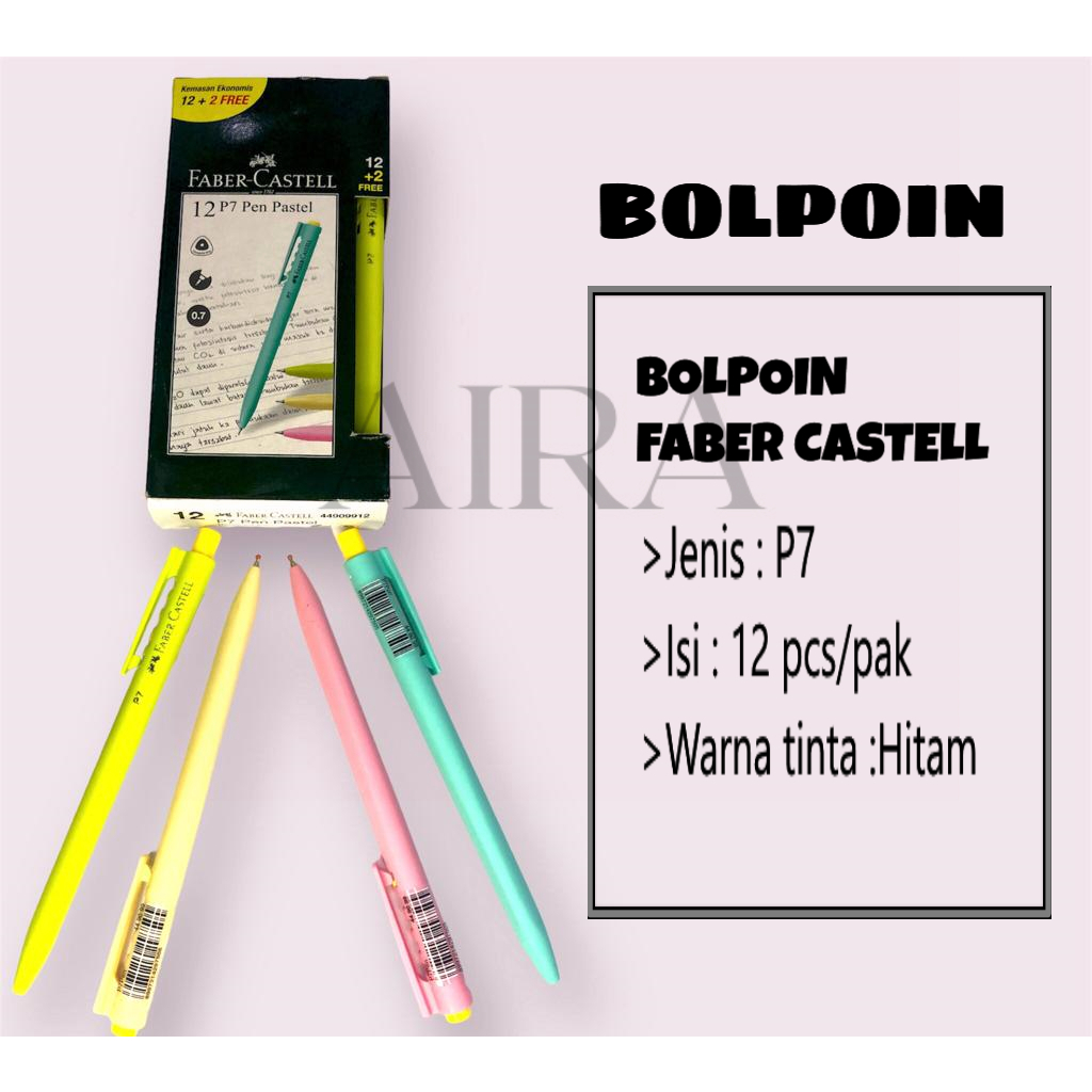 

BOLPOIN FABER CASTELL P7