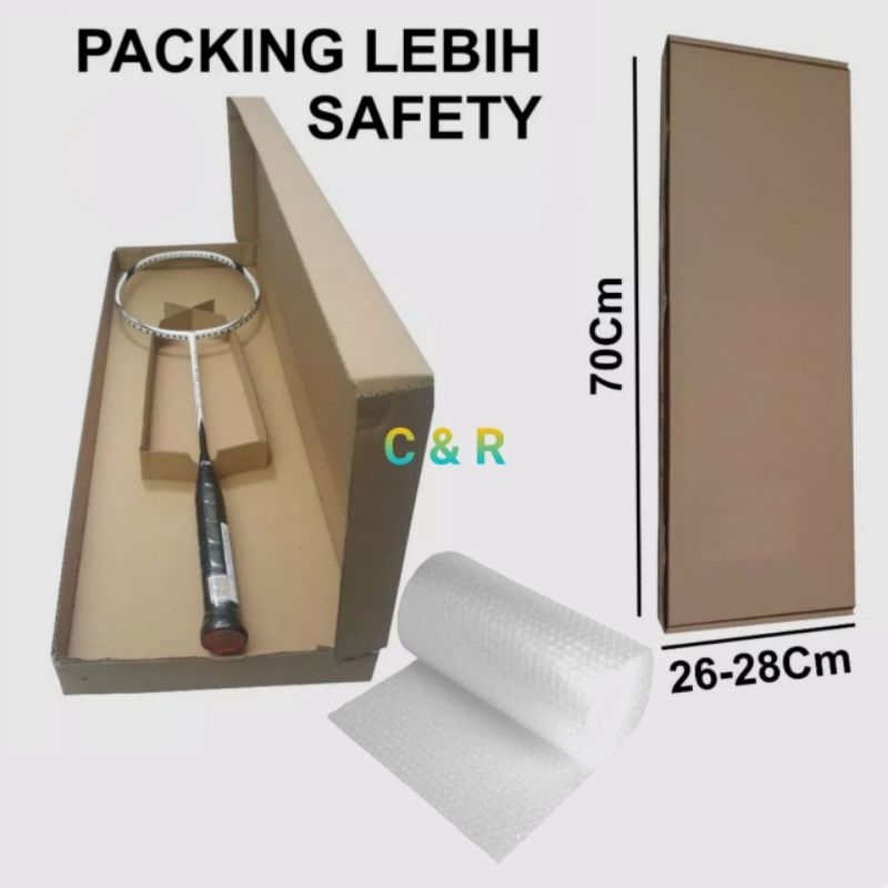 

KARDUS PACKING RAKET DAN BUBBLE WRAP