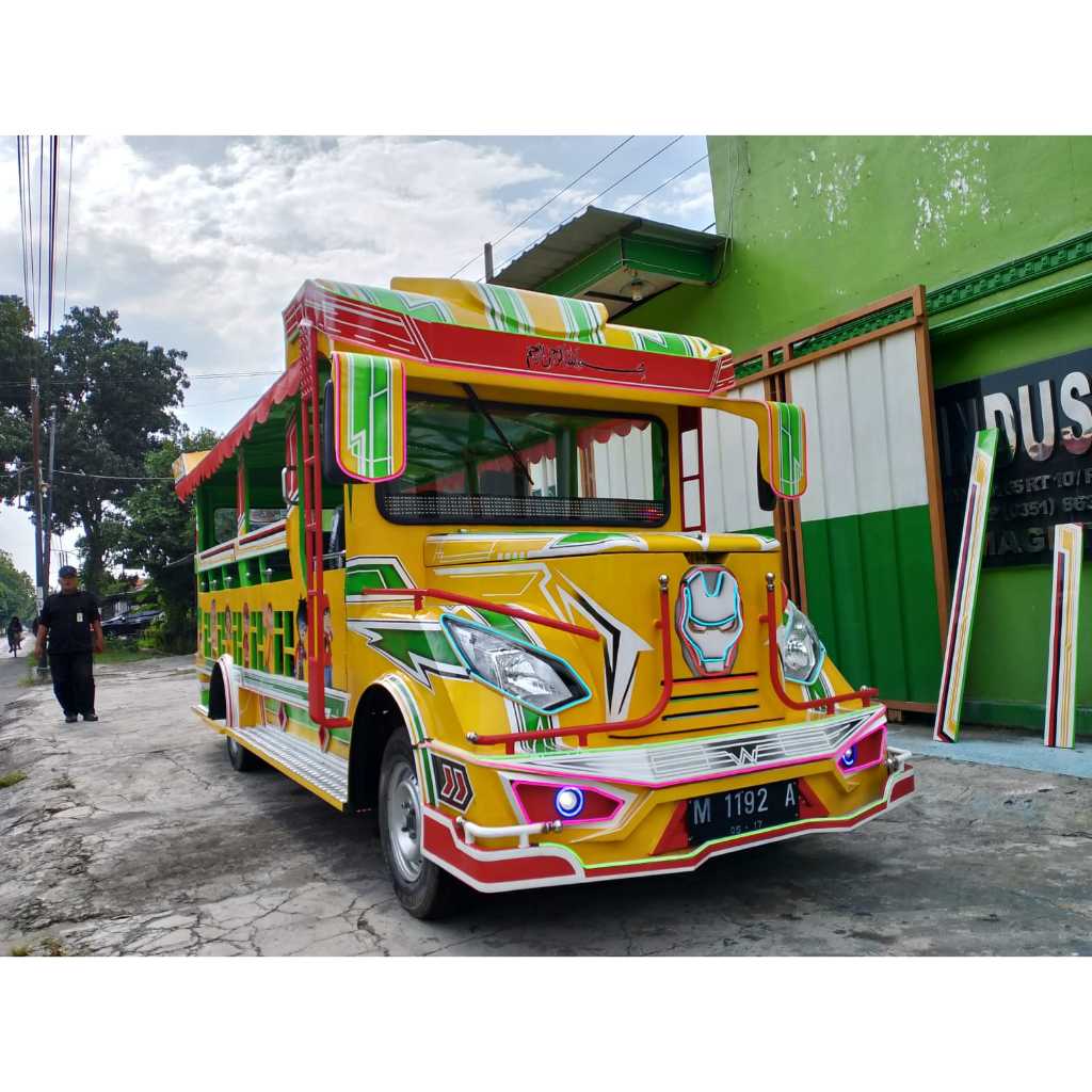 jasa pembuat odong odong kereta mini wisata mesin kijang super atau panther