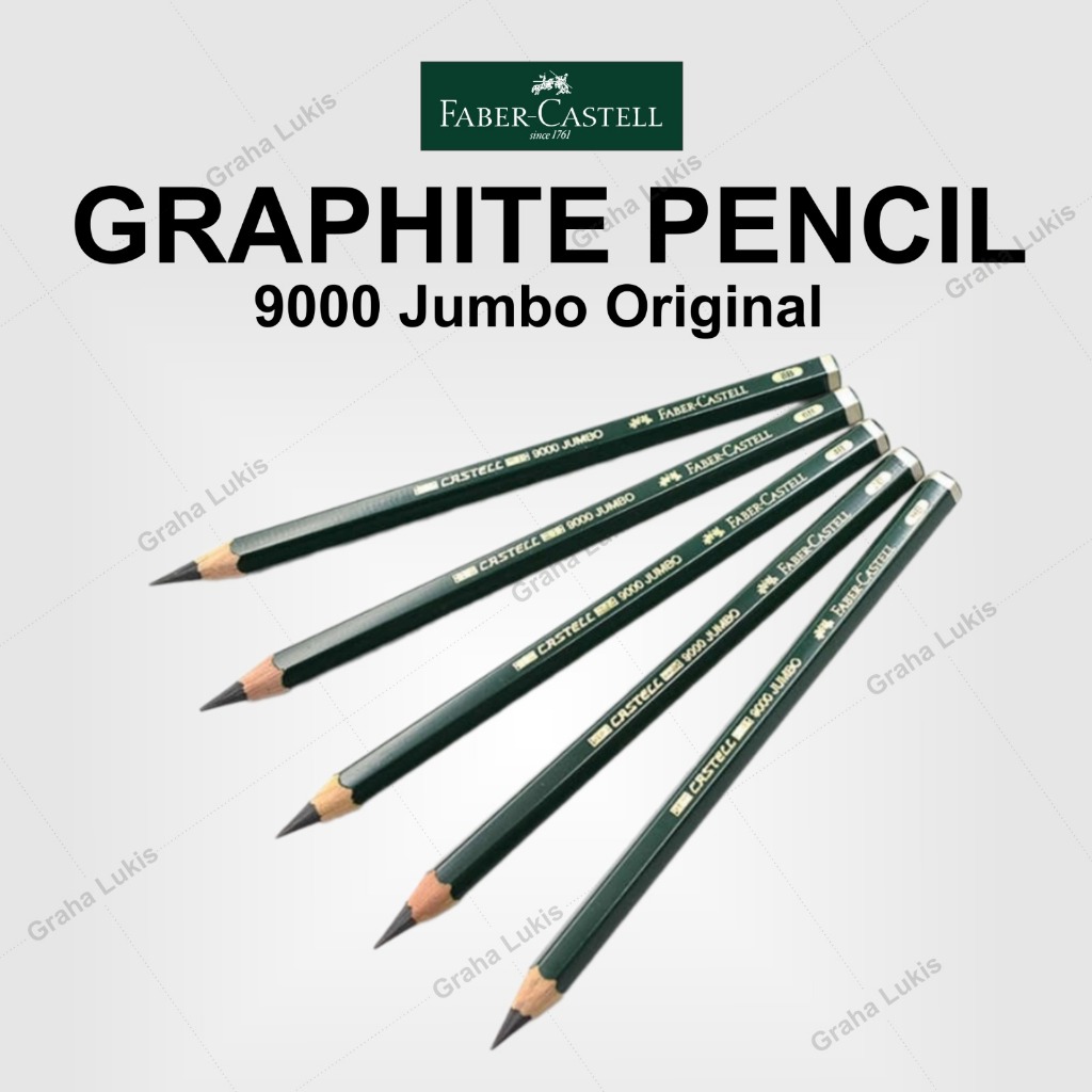

Faber Castell Graphite Pencil 9000 Jumbo Original