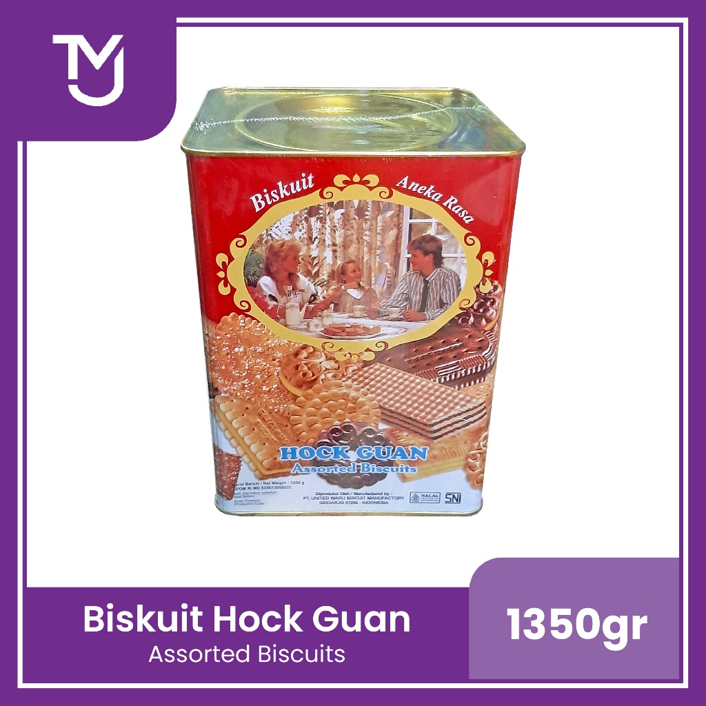 

UBM Hock Guan Assorted Biscuit 1350gr -- Biskuit Aneka Rasa Kaleng Kotak