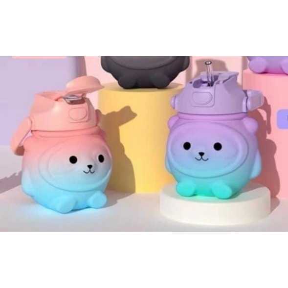 botol air 1L untuk anak lucu bentuk beruang/botol olahraga minum