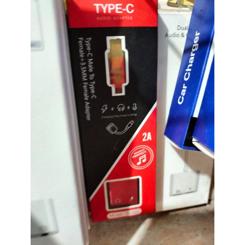 SPLITTER HANDSFREE DUAL LIGHTNING KABEL ADAPTER AUDIO BLUETOOTH KABAL LIGHTNING IPHONE