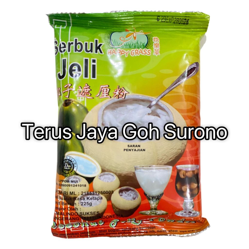 

Serbuk Jeli Kelapa Happy Grass Coconut Jelly Powder