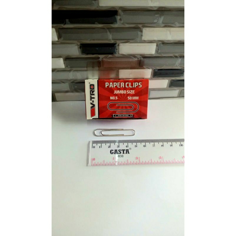 

paper clip no 5 jumbo / klip kertas jumbo no 5
